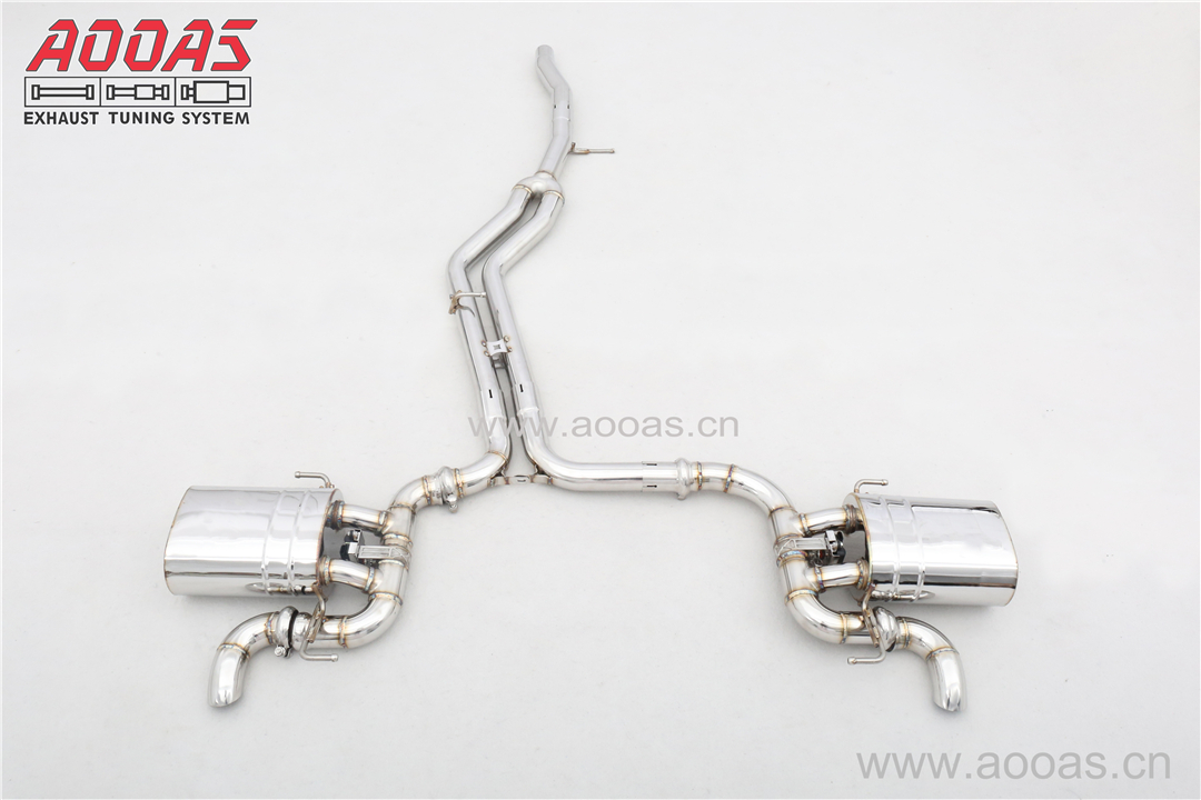 Audi A6L C8 2.0 T All SS304 / Valvetronic Catback System